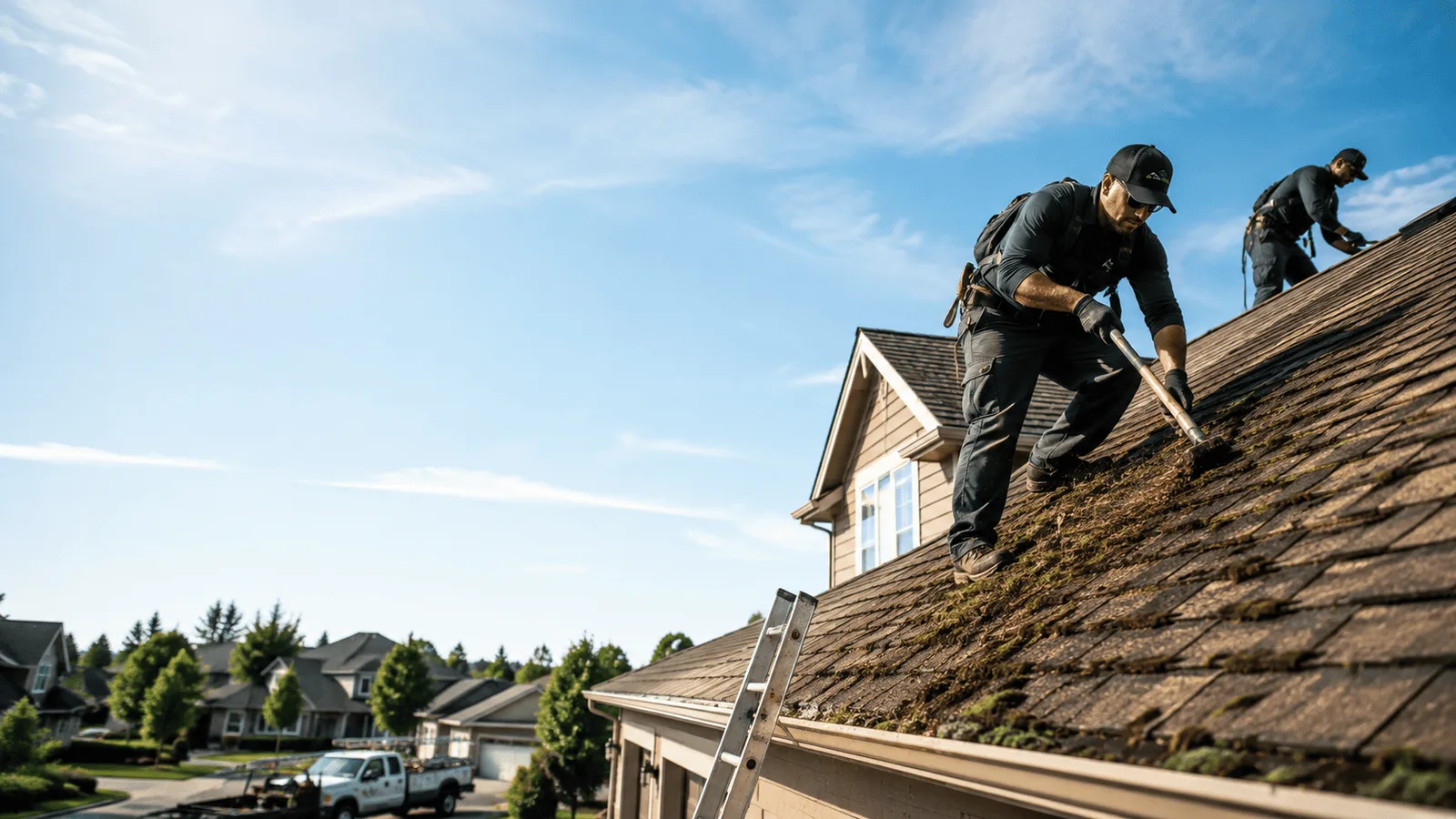 Roof Moss Removal in Mica, WA near me